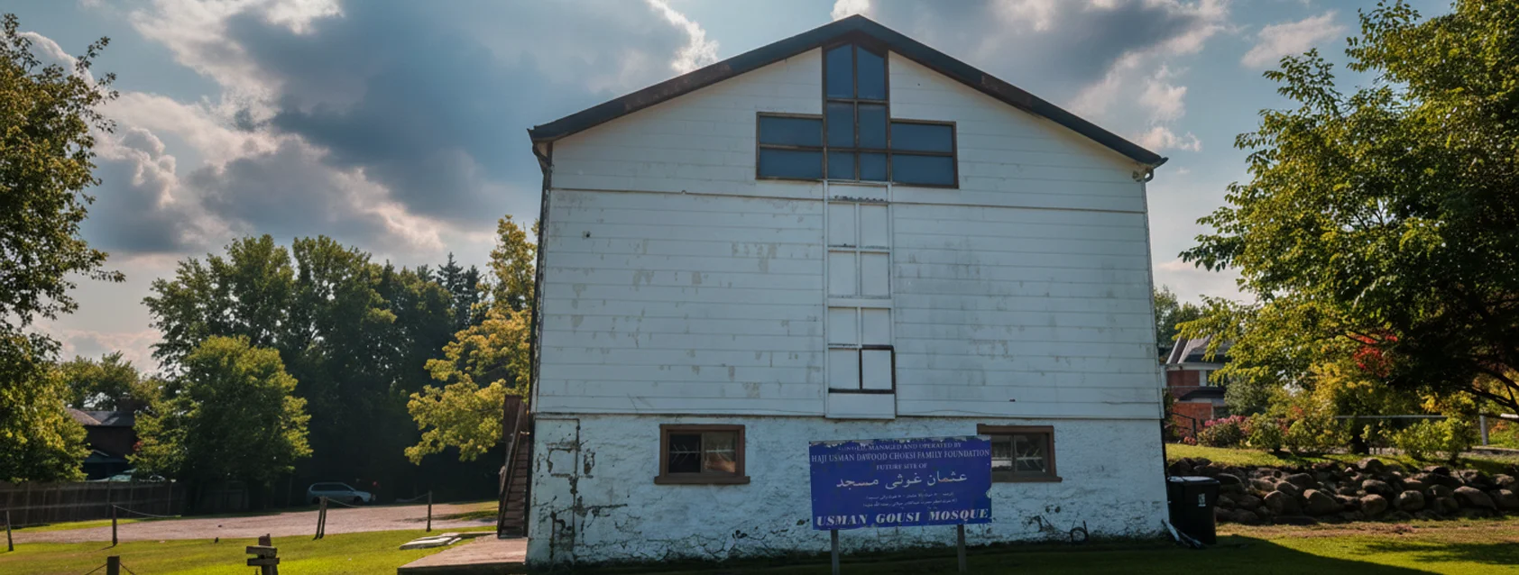 Exterior view of Usman Gousi Mosque  Scarborough building